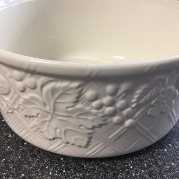 Vintage Mikasa English Countryside White DP 900 Soufflé/Serving Dish - Picture 6 of 8